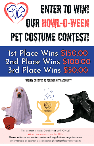 Howl O Ween Banner With Pets