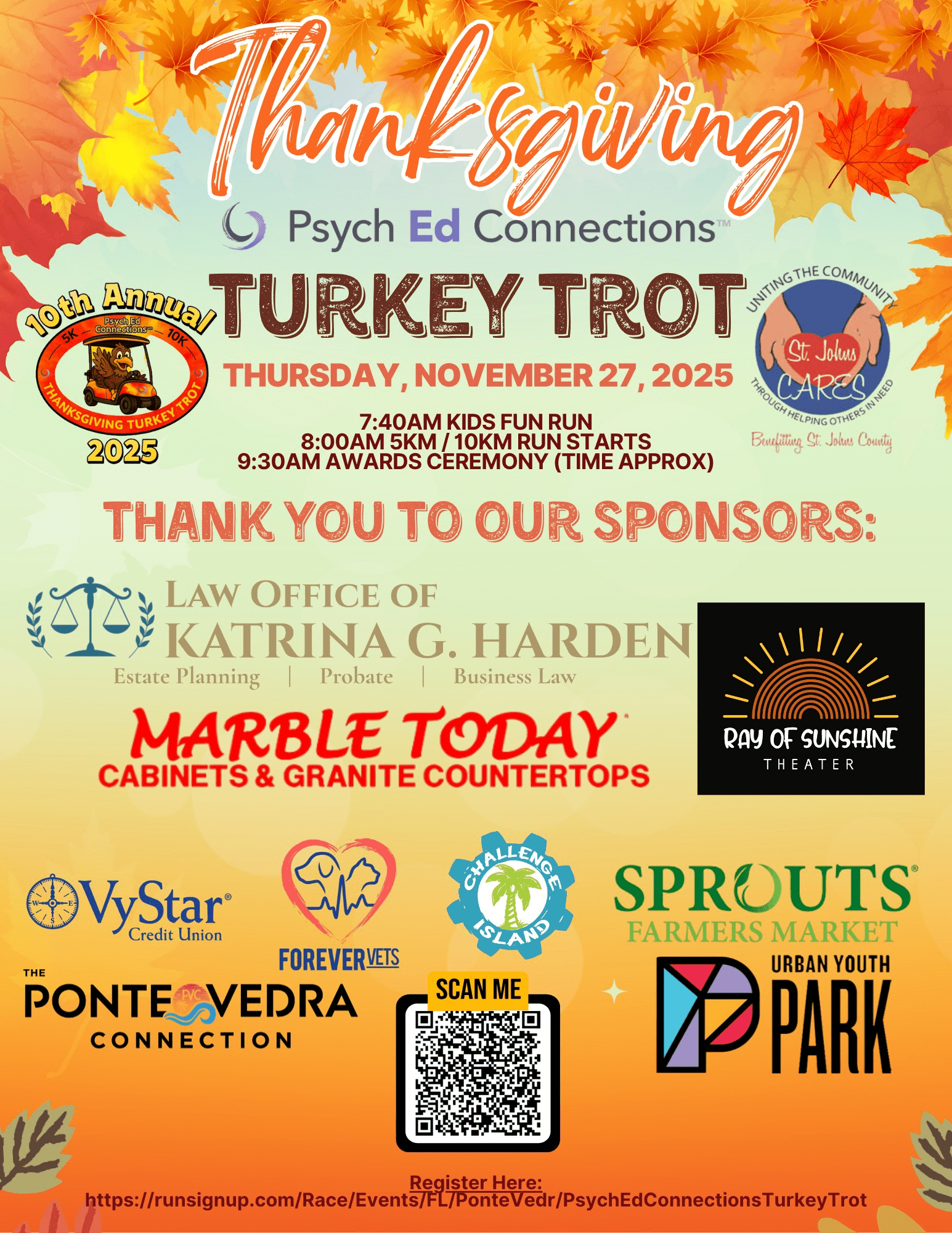 Nocatee Turkey Trot flyer