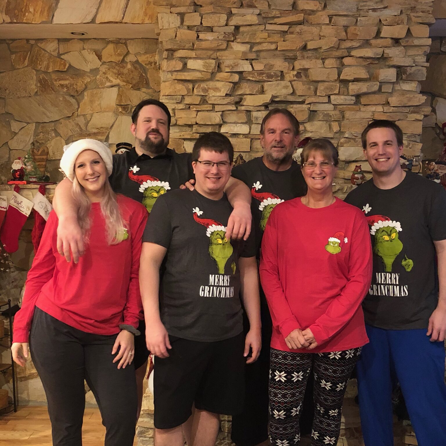 Dr Dupree with family at christmas time