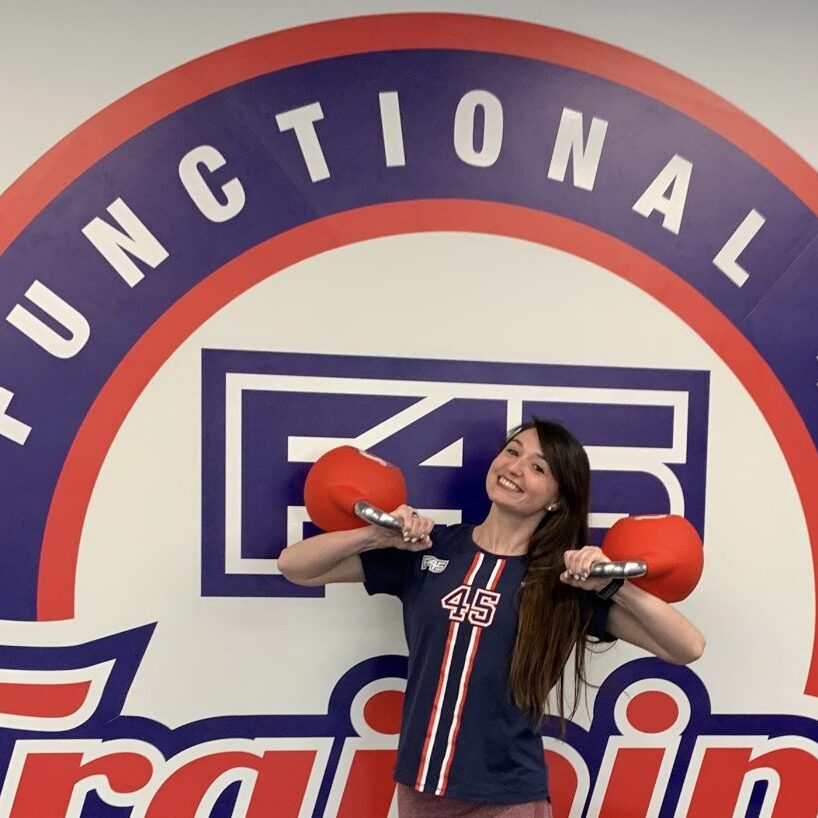 Dr Watson next to the functional forty five logo